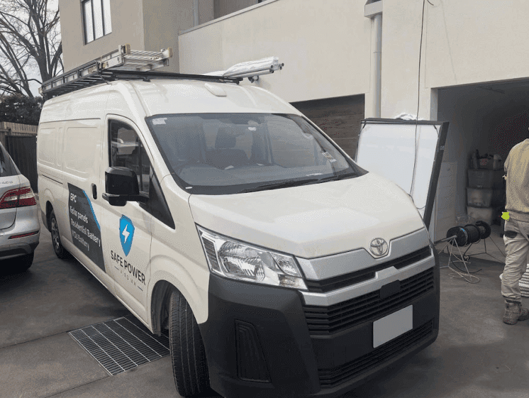 Safe Power service van