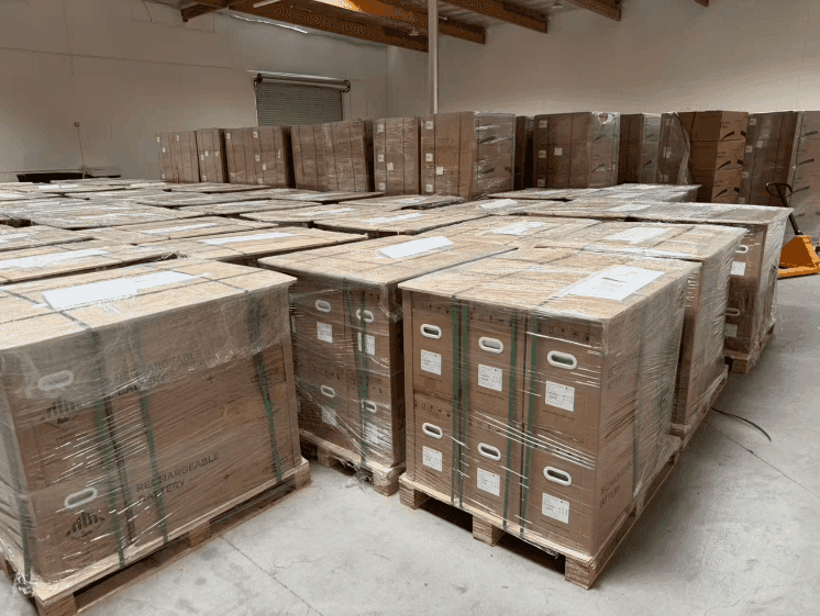 Safe Power warehouse
